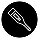 Digital thermometer icon