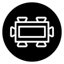 Dining table icon