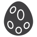 Dinosaur egg icon