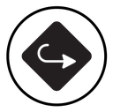 Directions icon