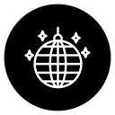 Disco ball 3 icon