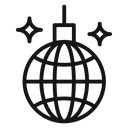 Disco ball icon