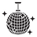 Disco ball icon