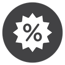 Discount Badge icon
