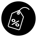 Discount tag icon