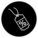 Discount tag icon