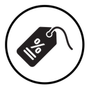 Discount tag icon