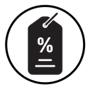 Discount tag icon