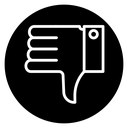Dislike icon