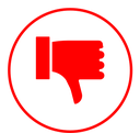 Dislike icon
