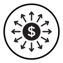 Diversified investment icon