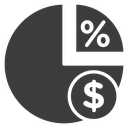 Dividend yield icon