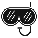 Diving mask icon