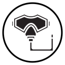 Diving mask icon