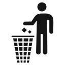 Do not litter icon