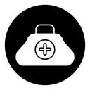 Doctor bag icon