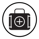 Doctor bag icon