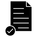 Document accept icon