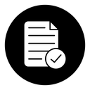Document accept icon