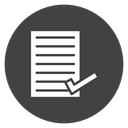 Document Accept Tick icon