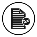 Document accepted icon