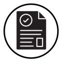 Document accepted icon