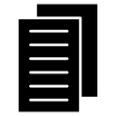 Document papers icon