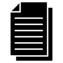 Document papers icon