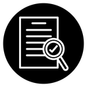 Document verification icon