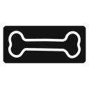 Dog bone icon