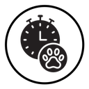 Dog competition icon