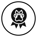 Dog competition icon