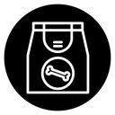 Dog food icon