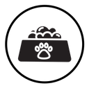 Dog food icon