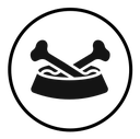 Dog food icon