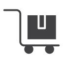 Dolly flatbed icon