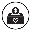 Donation box icon