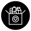 Donation box icon