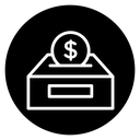 Donation box icon