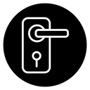 Door handle icon