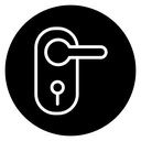 Door handle icon