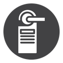 Door hanger icon