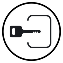 Door key icon
