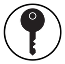 Door key icon