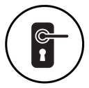 Door knob icon