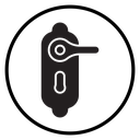 Door knob icon