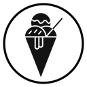 Double Scoop Ice Cream Cone icon