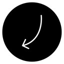 Down left 3 icon