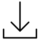 Download Arrow Tray icon