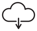 Download from Cloud icon